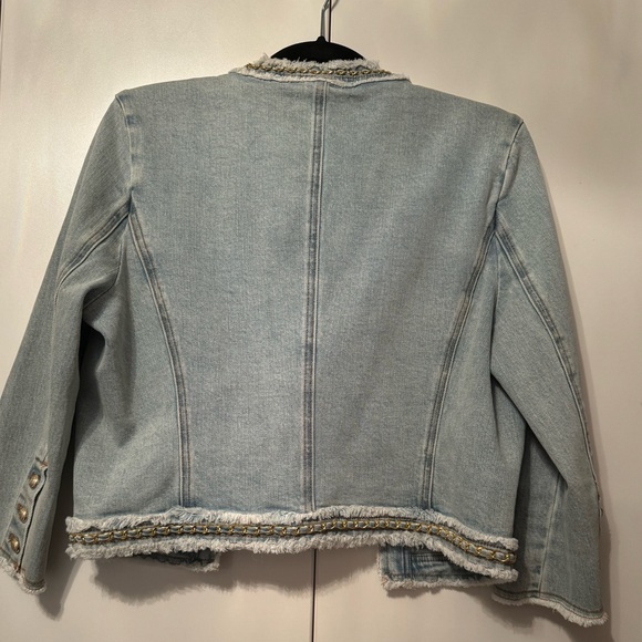 Generation Love Cropped Embellished Jean Jacket - Picture 2 of 5